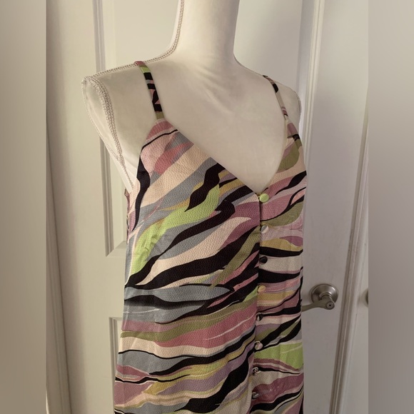 Ted Baker London Printed Button-Through Cami Dress - Picture 10 of 16